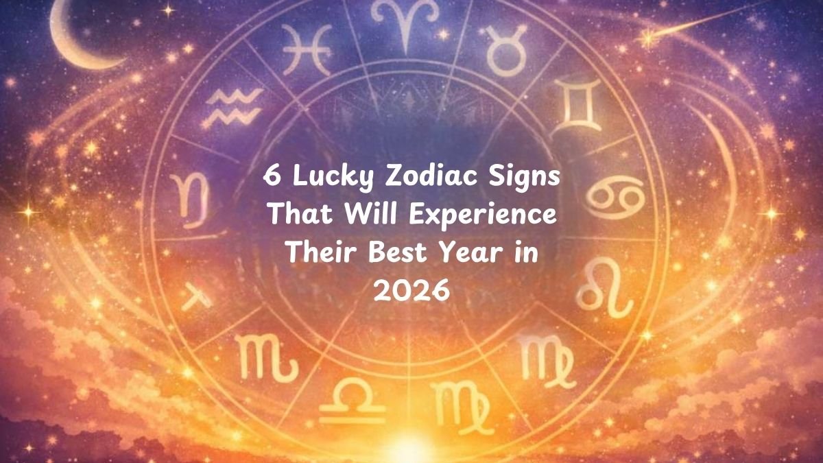 6 Lucky Zodiac Signs That Will Experience Their Best Year in 2026