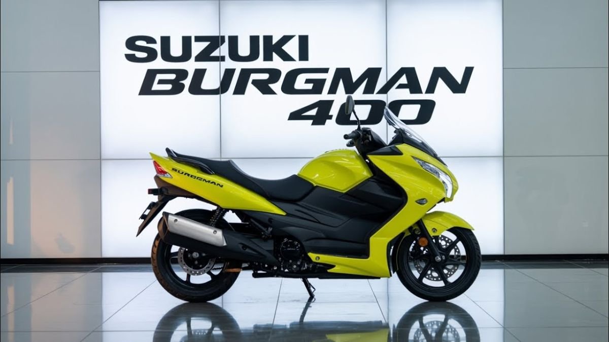 Suzuki Burgman 400 2026 – Premium Build Quality & Stylish Design Boost Its Appeal
