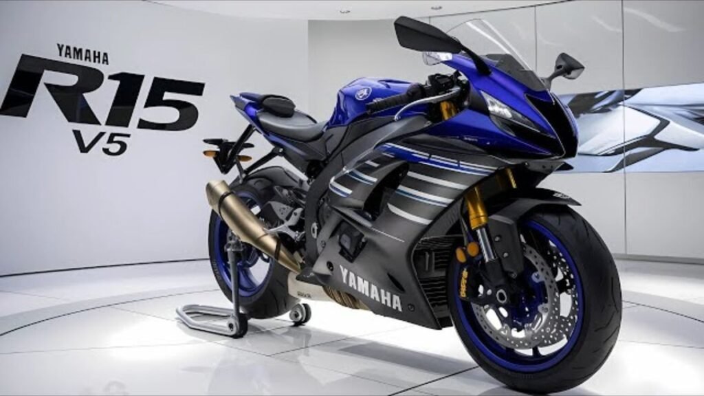 Yamaha R15 V5 2-Seater Sport Bike with Impressive 65 kml Mileage & Racing Performance