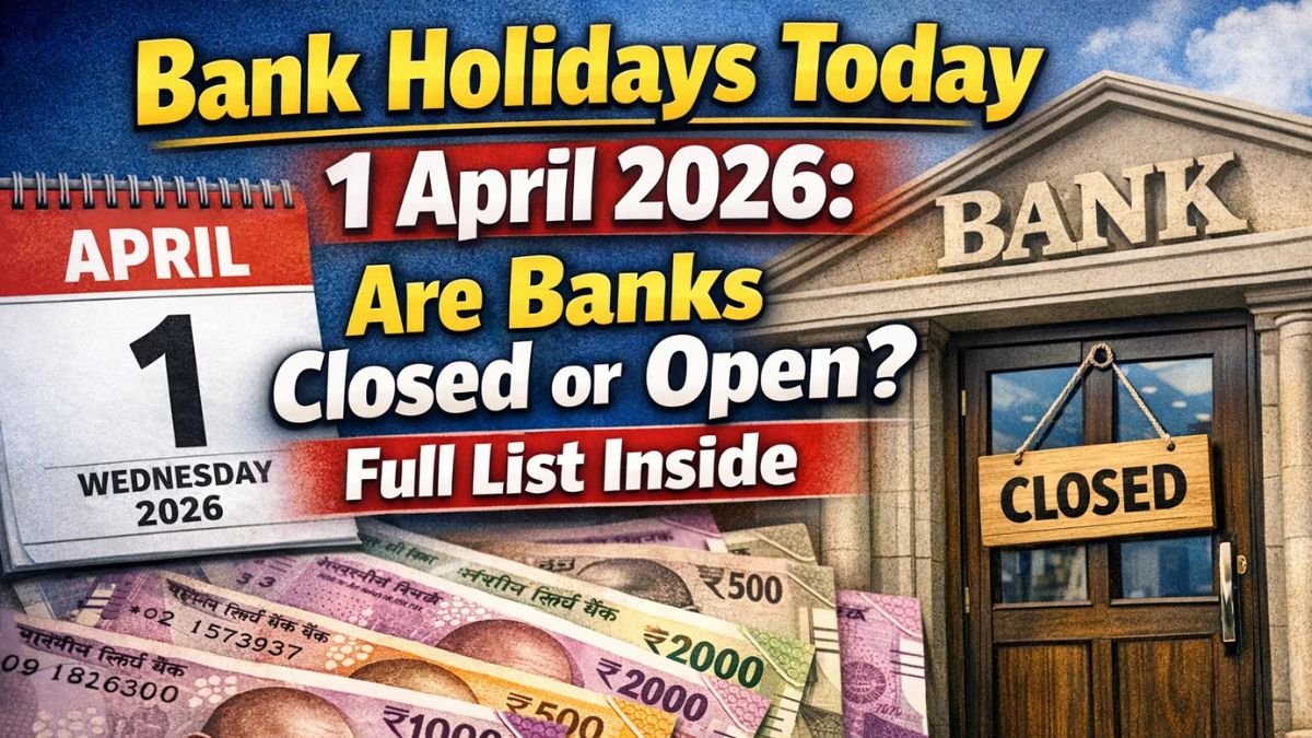 Bank Holidays Today 1 April 2026: Are Banks Closed or Open? Full List Inside